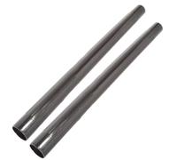 SPARES2GO Lot de 2 tubes d'extension compatibles avec les aspirateurs Titan 16L, 20L, 30L, 40L (lot de 2, 35 mm)