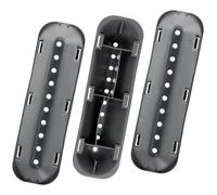SPARES2GO Lot de 3 aubes de tambour 10 trous pour machines à laver Indesit (183 mm x 53 mm, Lot de 3) - Liste de compatibilité C