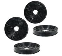 SPARES2GO Lot de 4 filtres à charbon pour hotte aspirante Beko