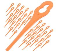 SPARES2GO Lot de 40 Lames en Plastique pour débroussailleuse Lidl Florabest Parkside