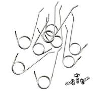 Spares2go Lot de 42 dents en métal pour râteau à gazon Flymo Compact 340 3400