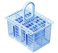 SPARES2GO Panier à couverts compatible avec lave-vaisselle Sharp (bleu, 220 x 208 x 160 mm)