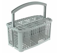 SPARES2GO Panier à couverts compatible avec lave-vaisselle Siemens (gris)