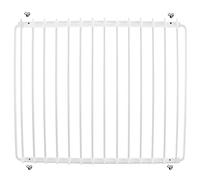 SPARES2GO Petite étagère universelle réglable pour réfrigérateur congélateur avec bras extensibles en plastique blanc (360 mm - 560 mm x 320 mm)