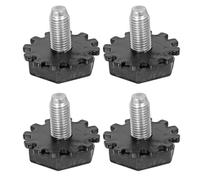 SPARES2GO Pied à vis réglable M10 pour machine à laver Currys Essentials C510WM14 C510WMS14 C812WM17 C912WM18 (lot de 4 pieds)