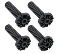 SPARES2GO Pied à vis réglable pour lave-vaisselle, cuisinière, four, machine à laver, sèche-linge (lot de 4 pieds, longueur : 91 mm, diamètre du filetage : 20 mm)