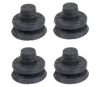 SPARES2GO Pied Rond pour Magimix Le Duo Plus Expert Presse-agrumes (Lot de 4 pieds, Noir)
