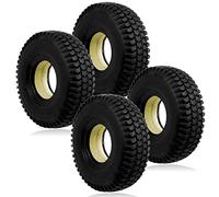 SPARES2GO Pneu pour scooter à mobilité réduite 3.00 x 4 300-4 300x4 260x85 Pas de crevaison x 4
