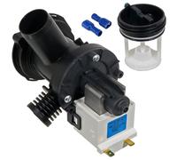 SPARES2GO Pompe de vidange compatible avec machine à laver et sèche-linge Indesit (35 W, 220-240 V, modèle M326, M327)