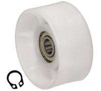 SPARES2GO Roue de tension pour sèche linge NEFF R7380X1 R8380X4 R8580X1 R8580X2 R8580X3