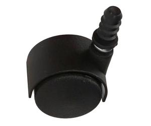 Spares2go Roulette Avant Compatible avec Karcher aspirateur WD2 WD3 WD4 A2003 A2004 A2024 A2054 (Noir)