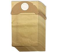 Spares2go Sacs à poussière et filtre à cartouche pour aspirateurs compatible avec Karcher MV2, IPX4 (filtre, 5 sacs, 10 sacs) 10 Bags