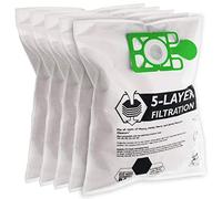 SPARES2GO Sacs à poussière SMS compatible avec Wessex l'aspirateur eau et poussière 18L 20L 15892 34501 1300W (lot de 5)