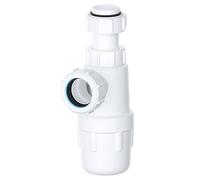 SPARES2GO Siphon télescopique pour bidet de salle de bain, cuisine, évier, urinoir, bidet (32 mm)