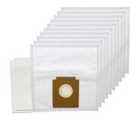 SPARES2GO SMS Lot de 10 sacs en microfibre pour aspirateur Zanussi Compact Power ZAN3002, ZAN3002EL