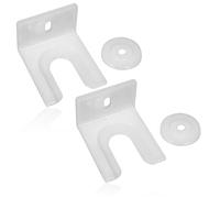 SPARES2GO Support De Fixation pour Porte De Réfrigérateur/Congélateur Intégré compatible avec Zanussi Built-in x 2