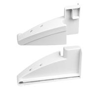 SPARES2GO Supports d'étagère de porte gauche + droite compatibles avec les réfrigérateurs congélateurs Liebherr
