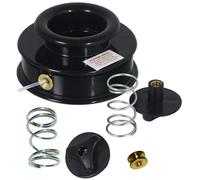 Spares2go Tête manuelle universelle à 2 lignes + ressorts de fixation pour débroussailleuse