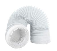 SPARES2GO Tuyau D'aération De 4 m + Adaptateur pour Indesit Sèche-Linge