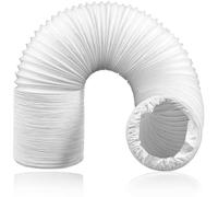 SPARES2GO Tuyau d'aération flexible universel en PVC pour climatisation 152 mm 15 cm 6 m
