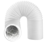 SPARES2GO Tuyau d'aération pour climatisation ElectriQ - En PVC - Isolé - Portable - 15,2 cm x 2,5 m