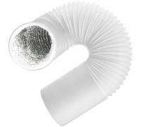 SPARES2GO Tuyau d'aération pour DeLonghi climatiseur - En PVC - Isolé - Portable - 12,7 cm x 2,5 m