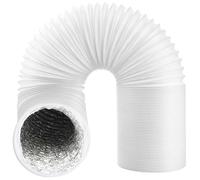 SPARES2GO Tuyau d'aération pour unité de climatisation portable Whirlpool isolé (3 m, 125 mm)