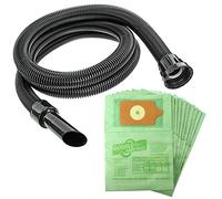 Spares2go Tuyau de tuyau XL et 10 sacs à poussière pour aspirateur Numatic Henry Hetty James Basil Nuvacღ Hoover 2,6 m