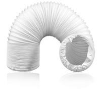 SPARES2GO Tuyau flexible en PVC pour climatisation - 15 cm - 3 mètres - Universel