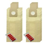 SPARES2GO U-2E U20E Type Paper Dust Bags for PANASONIC Vacuum Cleaner (+ Air Fresheners) by Spares2go