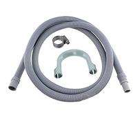 SPARES2GO Universal Drain Hose Washing Machine Extension Pipe (2.5M, 18mm / 22mm) by Spares2go