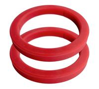 Sparesbarn Joint E61 compatible avec les têtes de groupe expresso, groupe de percolation E61, joint d'étanchéité en silicone de 8 mm, joint torique rouge