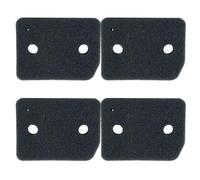 Sparesbarn Lot de 4 filtres en éponge 09164761 pour sèche-linge Miele T1 Series - Filtre à base de socle 207 x 157 x 30 mm (4 filtres)