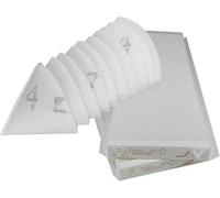 Sparhai24 Zehnder 400502012 ComfoAir Q350 / Q450 TR Lot de 2 filtres coniques de rechange G4 DN 125