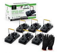 SPARIL Piège à Rat et Souris Professionnel Puissant Lot de 6