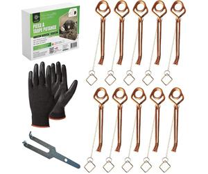 SPARIL Piège à Taupe et Campagnol Putange sans Poison Lot 10