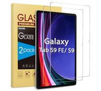 SPARIN 2 Pièces Verre Trempé pour Samsung Galaxy Tab S9 FE/Tab S9 / Tab S8 / Tab S7 11 pouces,Protection Écran Compatible avec le Stylo S, sans Bulles,3D Touche
