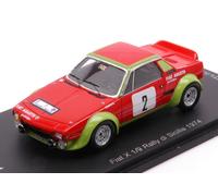 SPARK 1/43 FIAT X 2 PLANTE RALLYE DE SICILE 1974 MODÈLE STATIQUE DIECAST