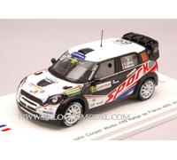 SPARK 1/43 MINI JOHN COOPER DUMAS RALLY DE FRANCE 2012 MODÈLE STATIQUE DIECAST