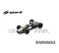 Spark 1/43 S8310 Brabham Bt26 - Monaco Gp 1968 (J. Brabham ) Diecast Modelcar-Spark