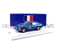 Spark 1/43 Sf231 Alpine A110 - Winner Rallye Des Routes Du Nord 1969 Diecast Modelcar-Spark