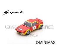 Spark 1/43 Si012 Fiat X 1/9 - Rallye Di Sicilia 1974 Diecast Modelcar-Spark