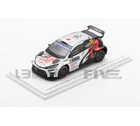 Spark 1/43 - Toyota Gr Yaris Rally2 - Rallye Monte-Carlo 2025 S6900-Spark