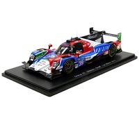 Spark - 7 Gibson LMP2 Le Mans 2017 Oreca Véhicule Miniature, S5825, Bleu/Rouge/Blanc, Echelle 1/43