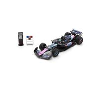 Spark Alpine Racing F1 Team, produit officiel 2024, édition spéciale Brésil GP 2nd Place, Esteban Ocon, modèle de voiture de course à l'échelle 1/43