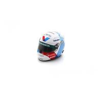 Spark Aston Martin F1, modèles officiels 2024, Lance Stroll Drivers Silverstone GP Special Edition, mini casque à l'échelle 1/5