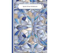 Spark Driver Notebook, Blue Cover Art, Delivery Driver Income, Earnings, Tips, Tax Deductions, Hotspots, Gatecodes Tracker One Year Logbook