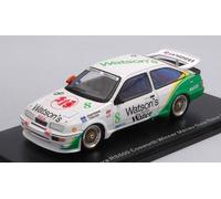 Voiture Miniature de Collection - SPARK 1/43 - FORD Sierra RS500 Cosworth - Winner Macau Guia Race - White / Green - 43MC89
