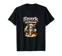 Spark on Demand Humour Sparkplug Graphic T-Shirt