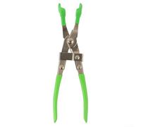 Spark Pince d'extraction de fil automobile avec poignées revêtues de vinyle pour séparateur de fil cylindrique et extraction facile du connecteur d'étincelle profonde, vert